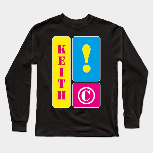 My name is Keith Long Sleeve T-Shirt by mallybeau mauswohn